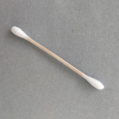Tampone di bambù di legno eliminabile dei germogli del cotone 100pcs