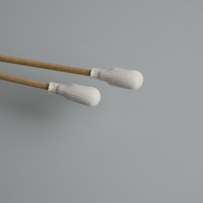 Tampone senza filaccia del locale senza polvere del cotone della testa 150mm del poliestere del tampone medico del germoglio