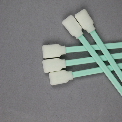 Swabs di schiuma industriale tipo 707 - Testa rettangolare priva di lingotti per la pulizia di superfici sensibili