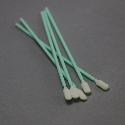 Swab di schiuma con maniglia estesa Blu/verde/nero Swab di punta di schiuma con maniglia lunga 165 mm