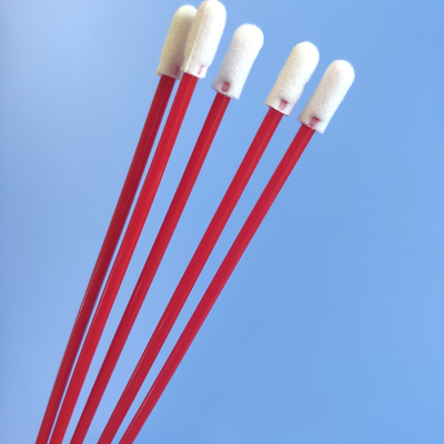 Tampone di cotone medico di punta sterile eliminabile della schiuma del bastone di PS
