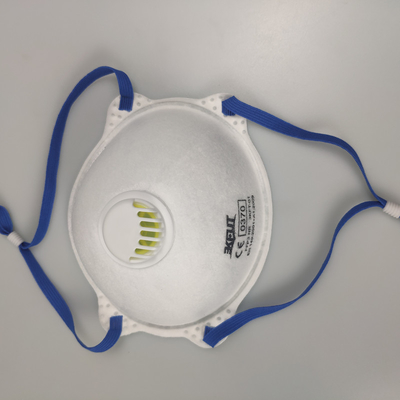 Maschera di protezione protettiva Testa-montata di forma della tazza con la valvola respirante