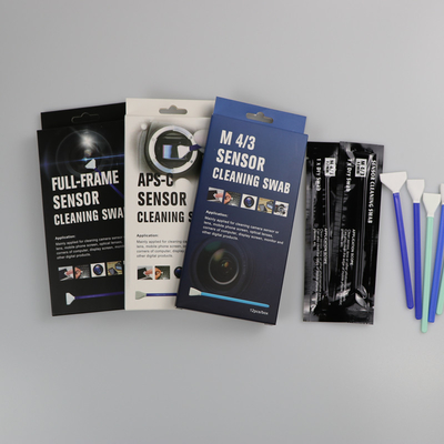 la pulizia completa del sensore della macchina fotografica della struttura di 24mm tampona la testa senza filaccia di SafeFlexible