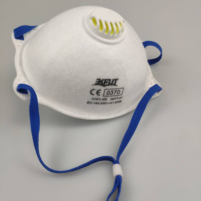 Maschera di protezione eliminabile non tessuta del tessuto FFP3 NR con la valvola respirante