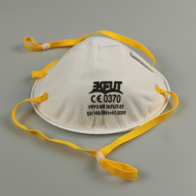 Maschera di protezione eliminabile di progettazione bianca 3D FFP3 con le fasce