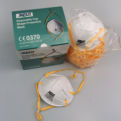 Respiratore eliminabile della tazza della maschera di protezione di permeabilità all'aria eccellente FFP3