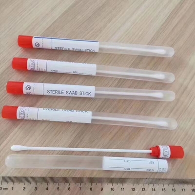 Tampone sterile della schiuma della prova del virus di EO del bastone dell'ABS per la raccolta del campione dell'ospedale