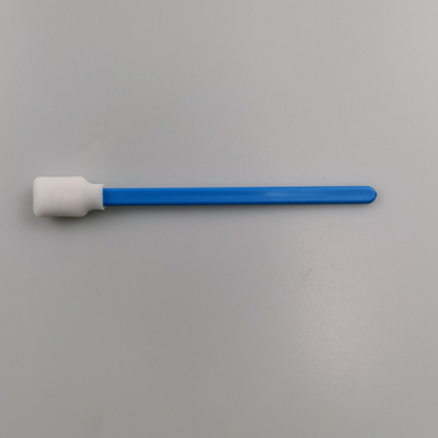 Tamponi altamente assorbenti della schiuma per la maniglia blu della testa della pagaia di pulizia solvente