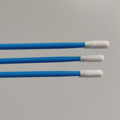 La maniglia blu TX743 ha legato termicamente il tampone di pulizia della fibra di poliestere eliminabile
