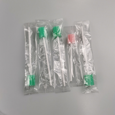 La spugna di esagono ha fornito di punta l'OEM sterile eliminabile del tampone per pulizia orale