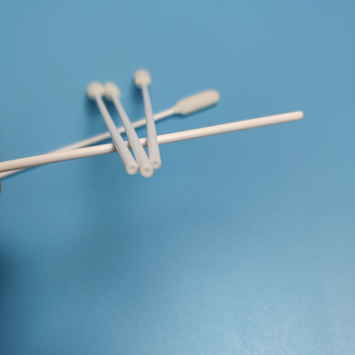 Tampone di campionamento usa e getta testa in schiuma di PP Stick colore bianco