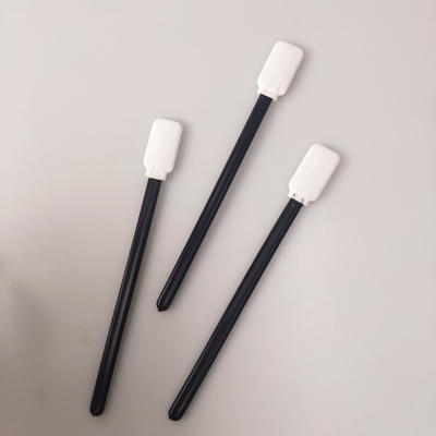 Micro nero 100PCS pulito meccanico dei tamponi del poliestere della maniglia a 5 pollici
