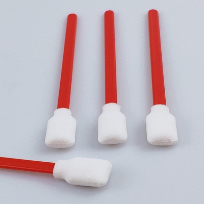 La punta della schiuma di Head Cleaning Stick della stampante tampona il quadrato di rettangolo