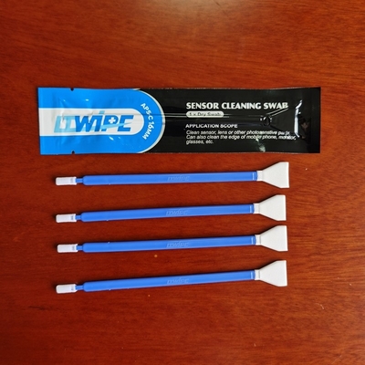 diversi Microfiber tamponi di pulizia d'imballaggio del sensore di 24mm con le doppie teste
