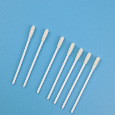 Singolo tampone avvolto della raccolta di esemplare di 8cm, tampone del naso di PCR
