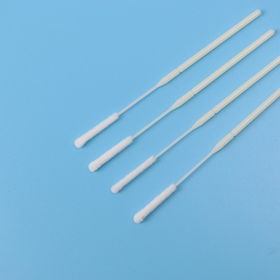 10cm EO Steirle si è affollato il tampone nasale di nylon della raccolta di esemplare con il bastone dell'ABS