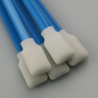 tampone di punta di Rectangle Cleaning Foam della stampante di bastone di 125mm pp senza filaccia