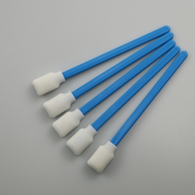 tampone di punta di Rectangle Cleaning Foam della stampante di bastone di 125mm pp senza filaccia