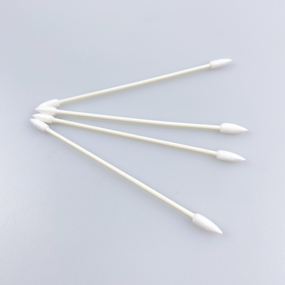 Doppio tampone fornito di punta appuntito di 3MM con cotone purificato bastone di carta
