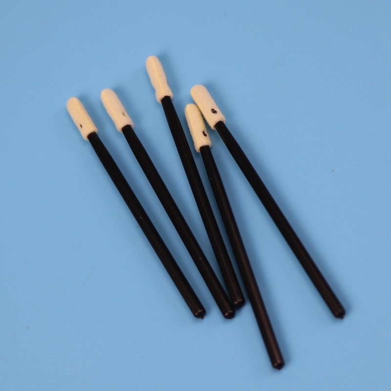tampone di pulizia della spugna di 3.2mm Mini Round Head Foam Swab per uso industriale