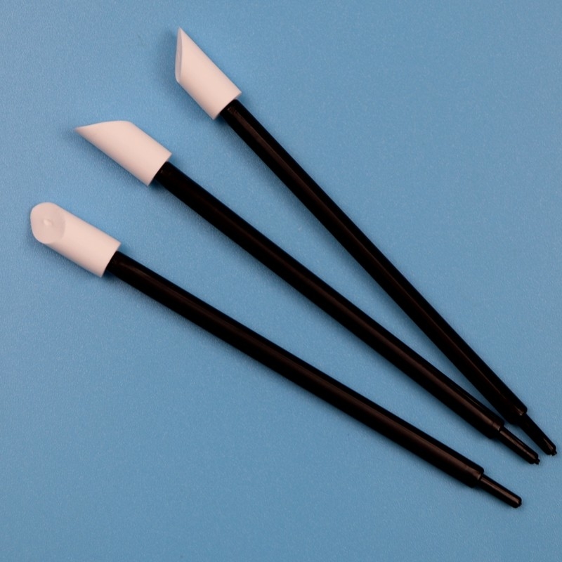Toner per la pulizia con tampone in schiuma in PU ad alta assorbente di 8 mm Rubin Stick Swab Cotton Bud