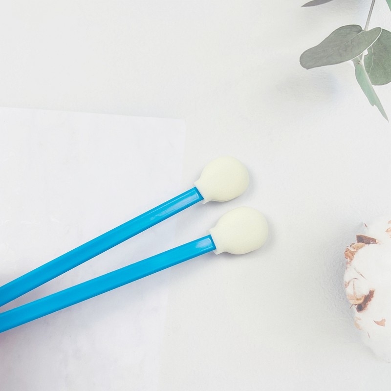 708 Tipo Rotondo Spuma Punte Swabs Blue Stick Printinghead Pulire Applicare liquido