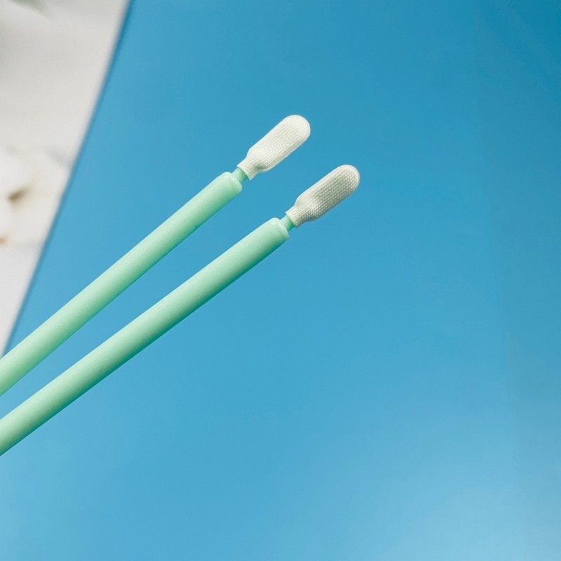 Swabs di pulizia per microelettronica 1 mm Punti di poliestere flessibile sottile ESD Sicuri per componenti sensibili
