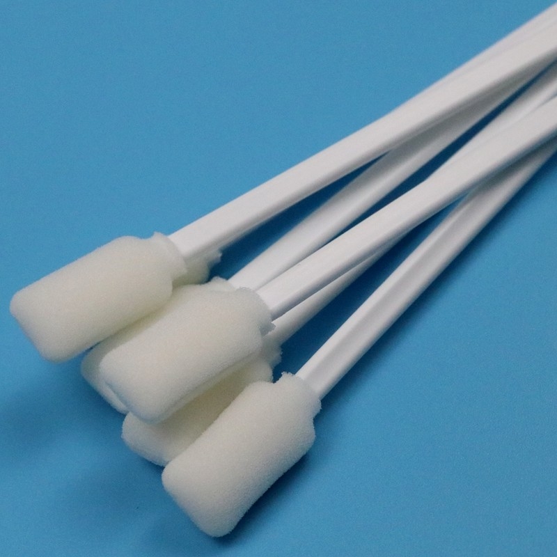 Swab di spugna quadrata in PP bianco e libero da lince Roland Printer