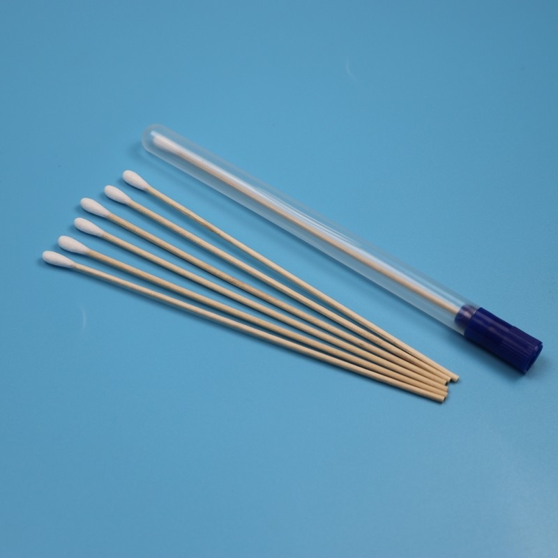 Swab orale sterile per la raccolta di campioni con tubo VTM Kit