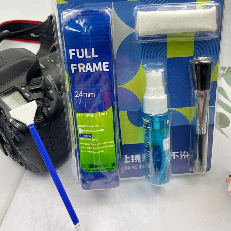 4 in 1 Tipo 24mm Larghezza FULL FRAME Camera Swab Kit pulizia con sensore Swab Cleaner asciugamani