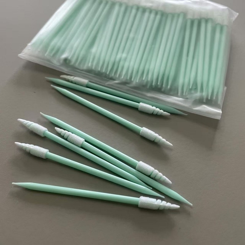 Professionali TX751 Spirale Spuma Tip Swabs Precision Gap Cleaners per uso industriale elettronico