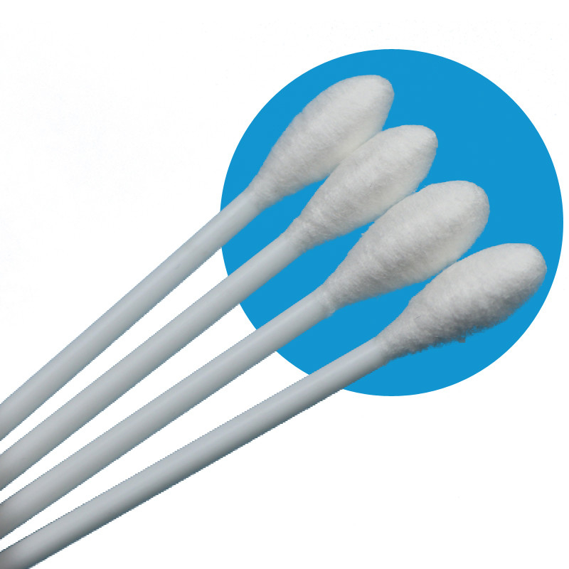 10cm PP Stick Grande Testa Rotonda Cotton Bud Medical Qtips Cotton Swab Applicator