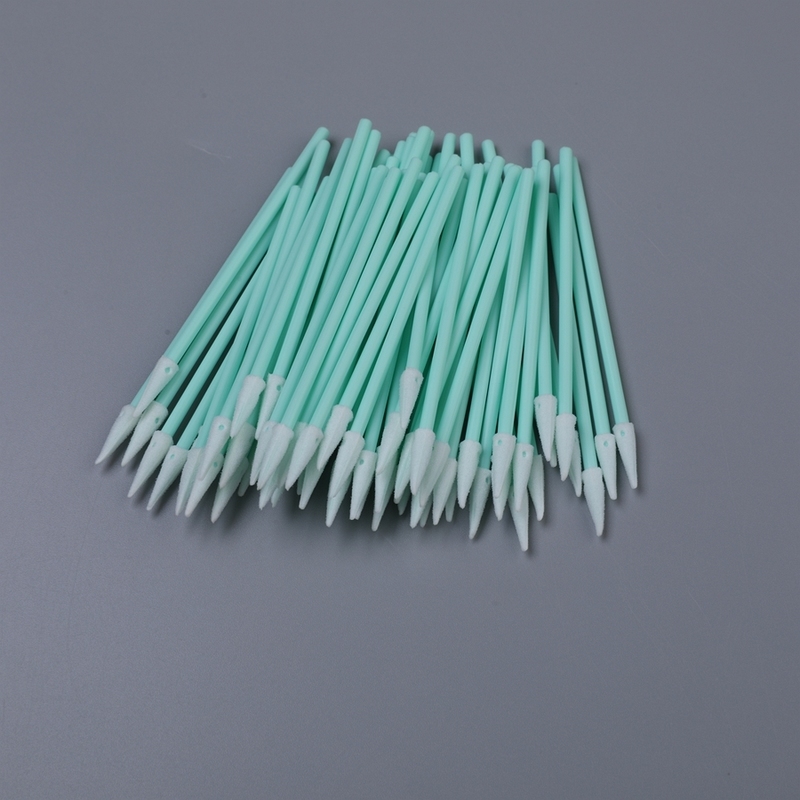TX750 76mm Precision Sponge Swab - 3.2mm Square Point - per Wafer Edge, Probe Card, Wire Bond Pads & Die Attach - Cleanroom