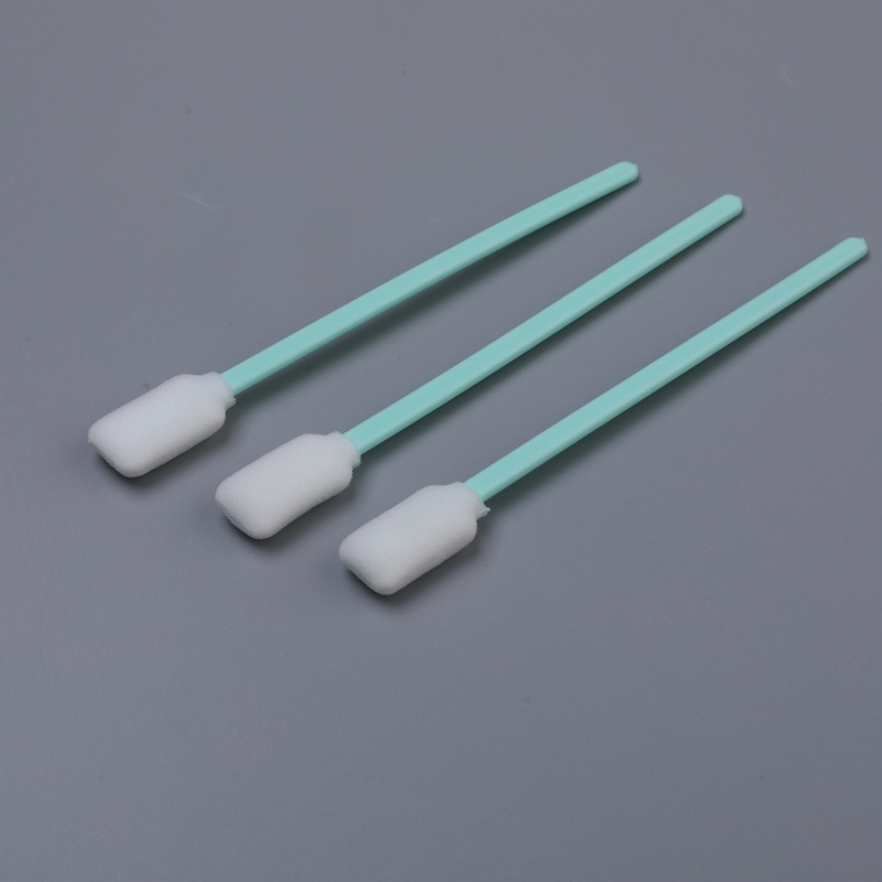 Swab di schiuma rettangolare da 128 mm per l'industria e l'elettronica 12,7 mm di larghezza, 10 mm di spessore, ideale per la pulizia della testa della stampante