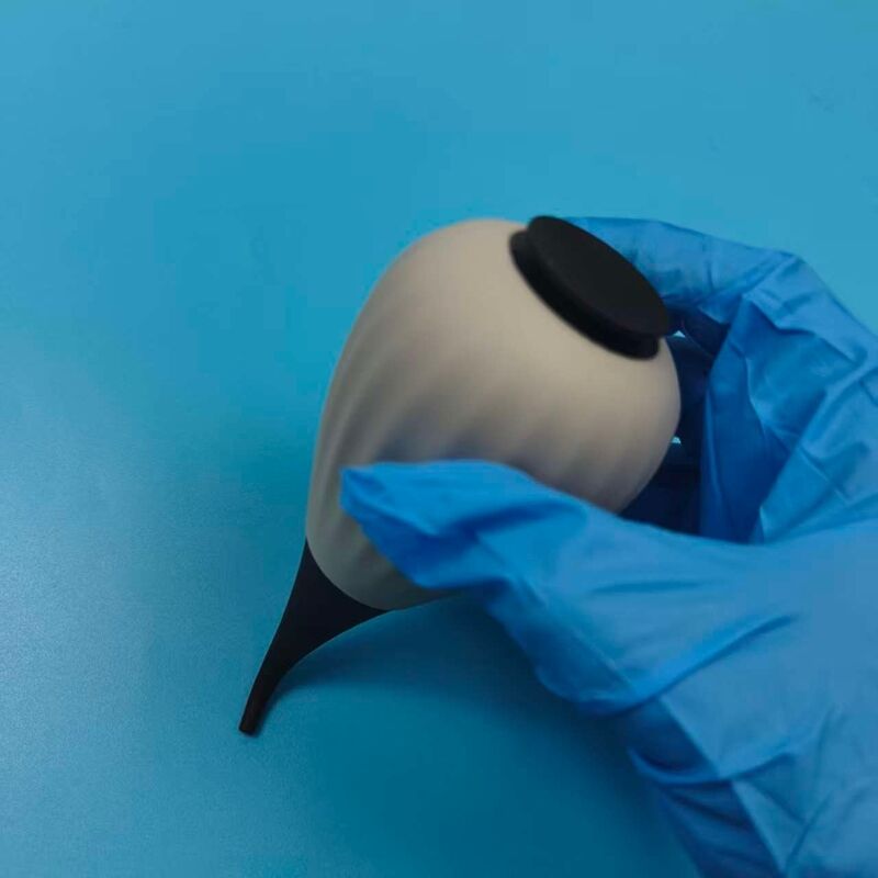 Soffiatore per la pulizia delle lenti della fotocamera in silicone ad alto flusso d'aria avvolto individualmente Soffiatore per la pulizia delle lenti della fotocamera con ugello morbido