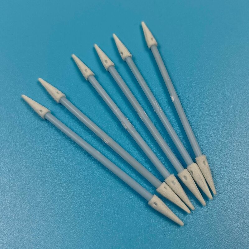 Maniglia azzurra libera da linto 3.6mm Mini Sponge Swab a punta Pulizia automobilistica Pulizia dettagliata Swab Pulizia di precisione ESD Spuma Swab per la stanza pulita