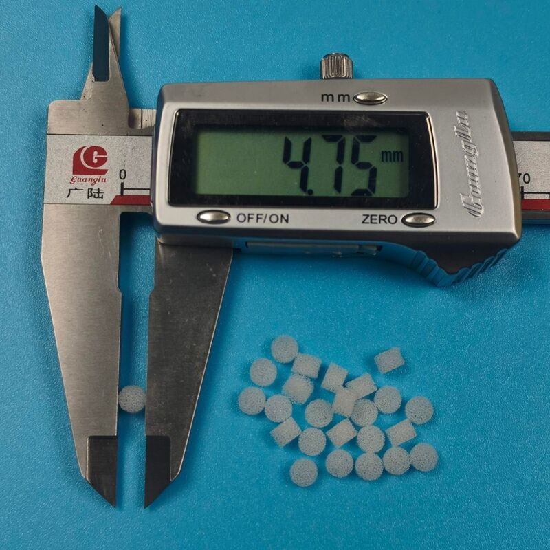 Tampone di schiuma di poliuretano a cilindro piccolo da 4,7 mm Applicatore di spugna medica Tampone per applicazione di liquido e pasta dentale