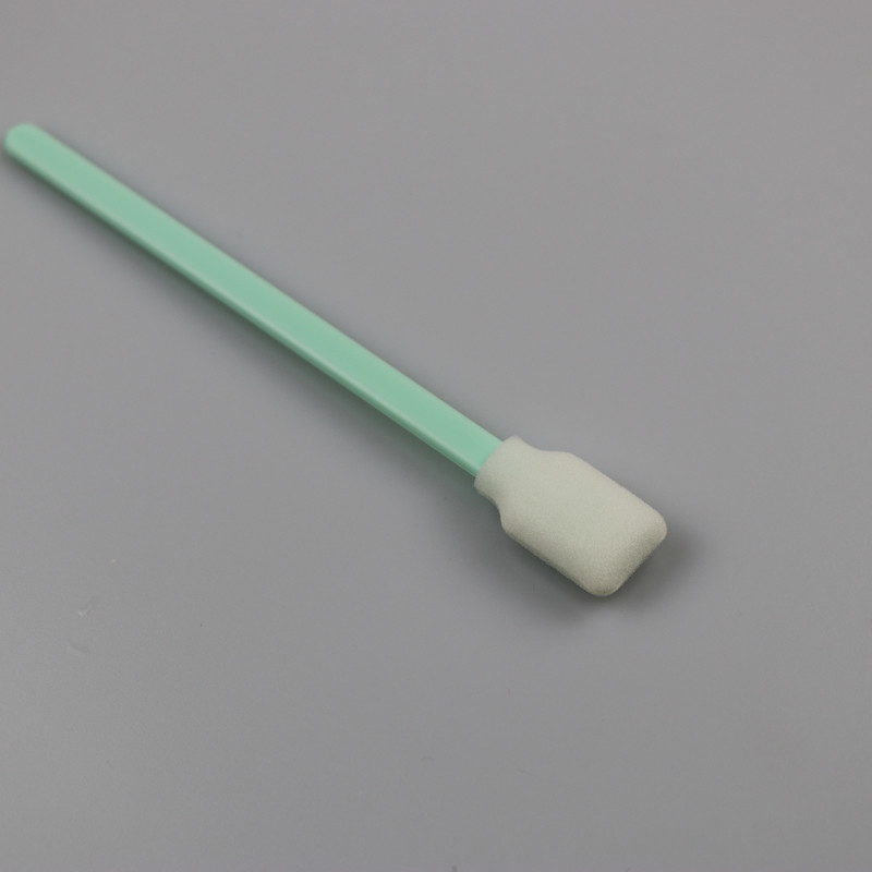 TX707 Swab di schiuma di tipo Lunghezza totale 128 mm Bastone rosso per la pulizia della testina
