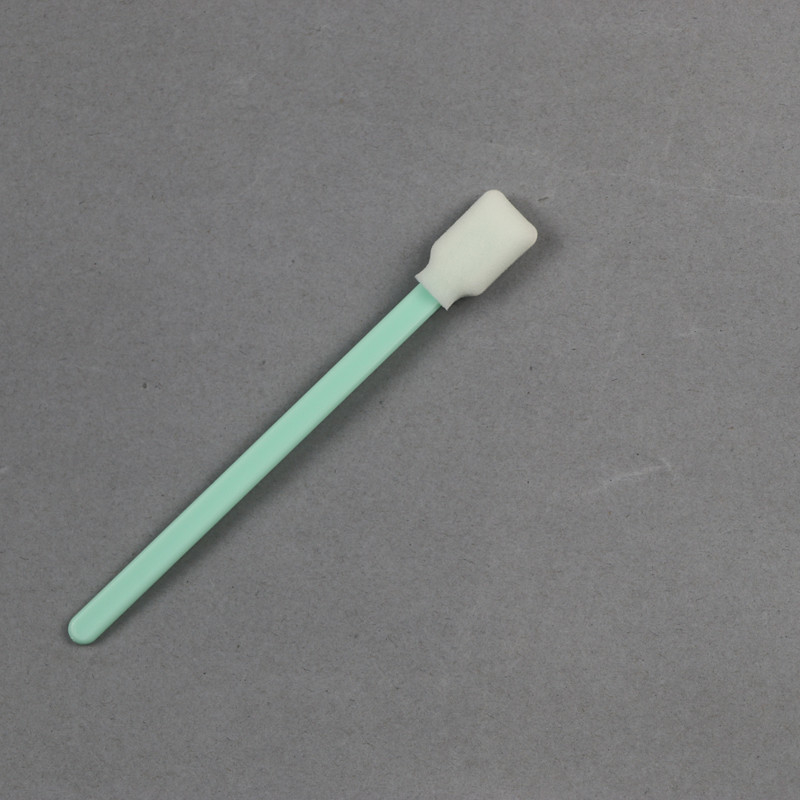 Swabs di schiuma industriale tipo 707 - Testa rettangolare priva di lingotti per la pulizia di superfici sensibili